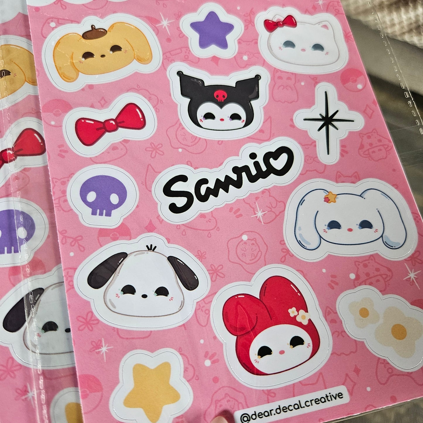 Sanrio Sticker Sheet
