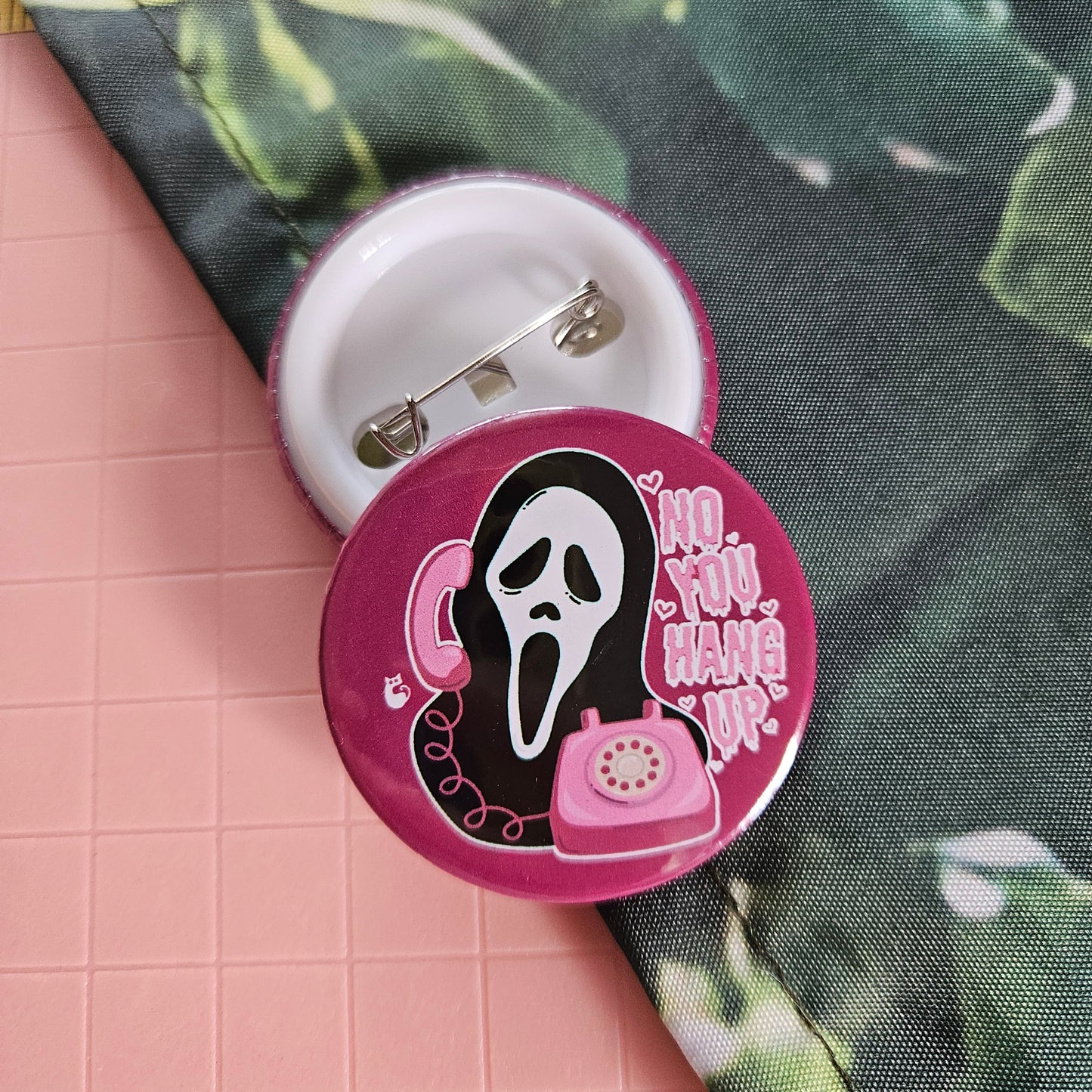 Scream Button Badge