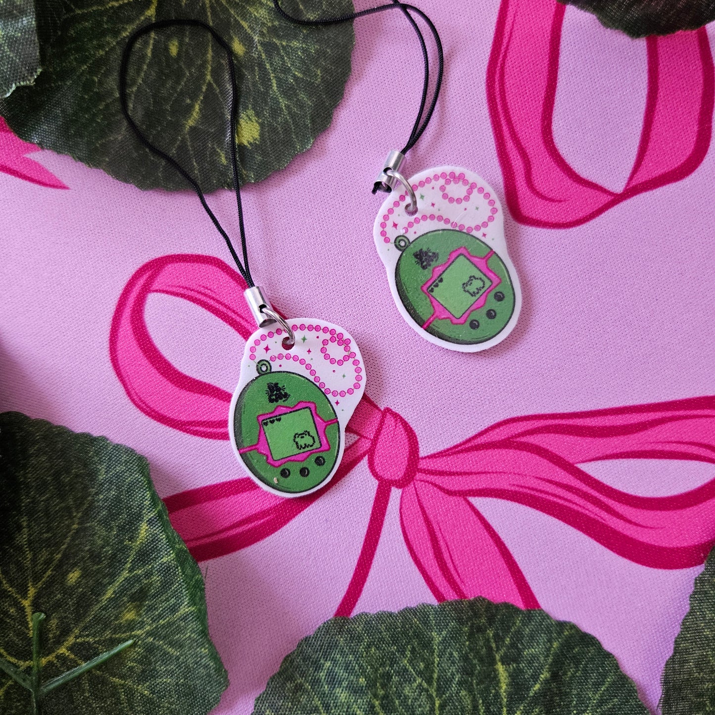 Frog Tamagotchi Phone Charm