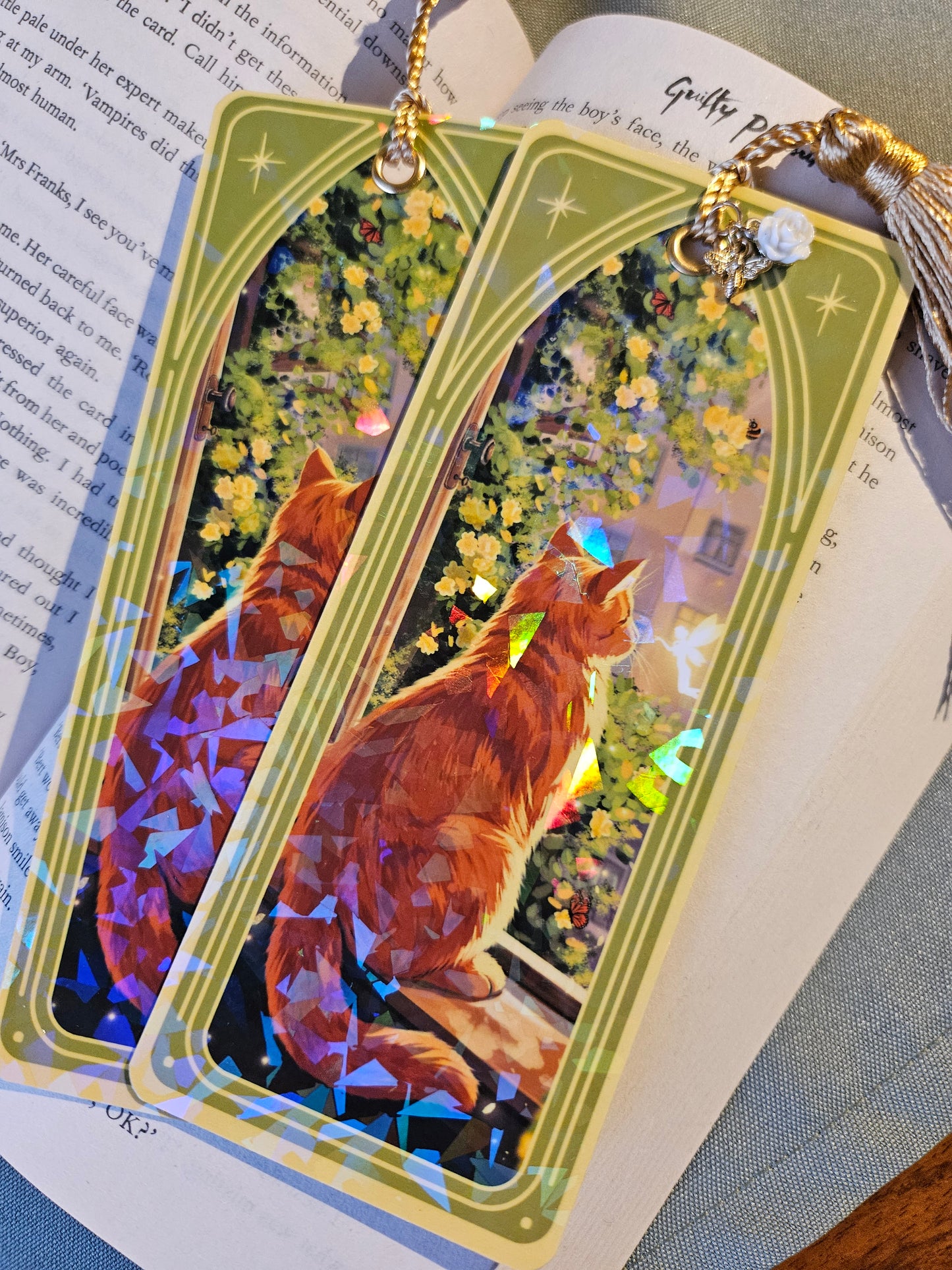 Golden Hour Whispers Bookmark