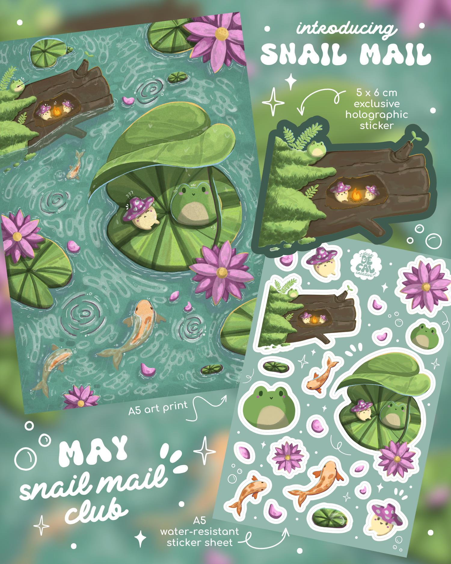 monthly mail