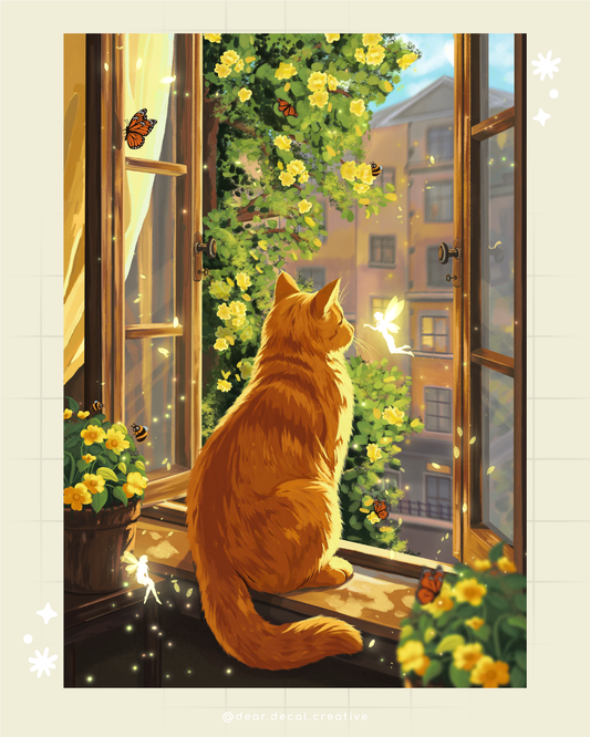 Golden Hour Whispers Print