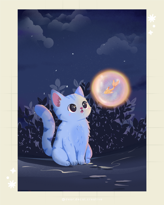 Night Wish Print