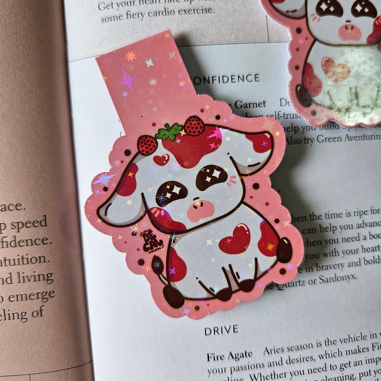 Berry Moos Magnetic Bookmark