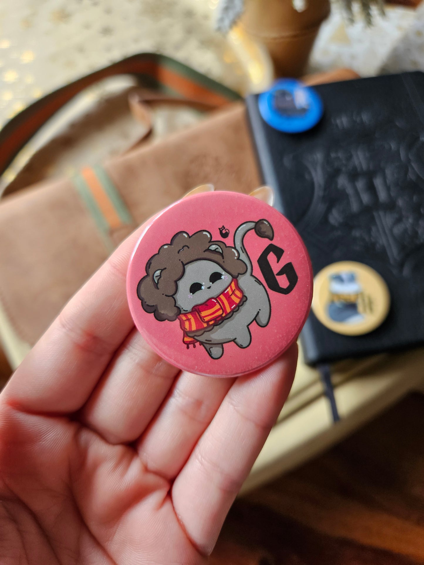 Harry Potter House Button Badge