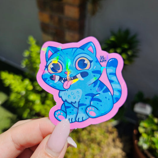 Derpy Tiger Sticker