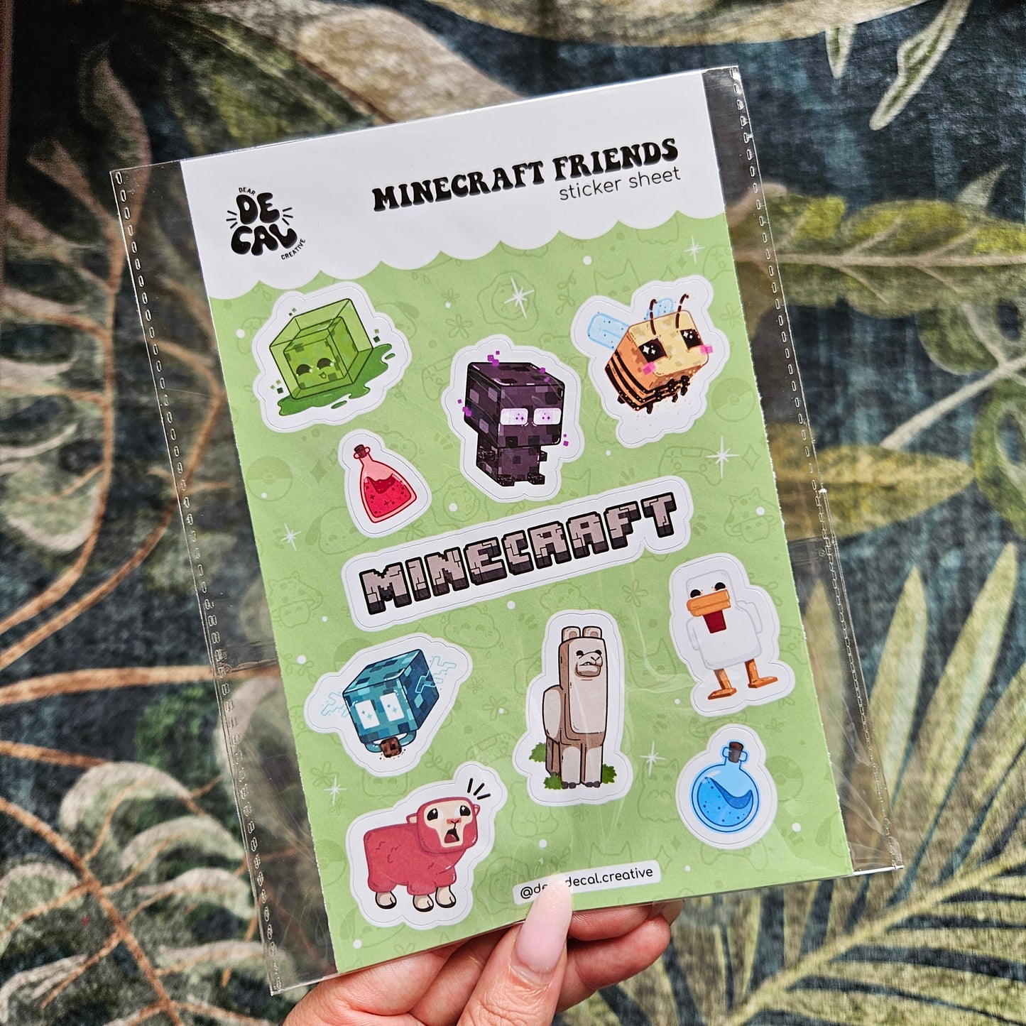 Minecraft Sticker Sheet
