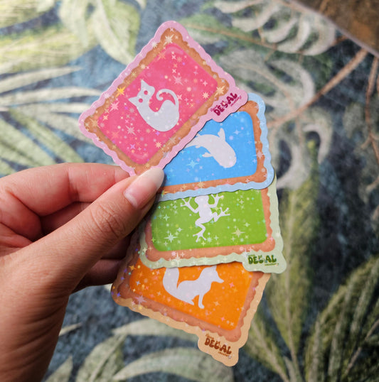 Zoo Biscuit Stickers