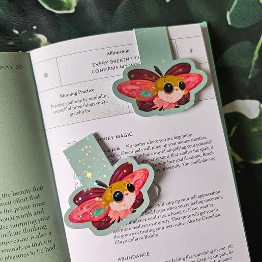 Luna Moth Magnetic Bookmark