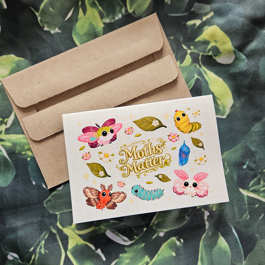 Moths Matter Card