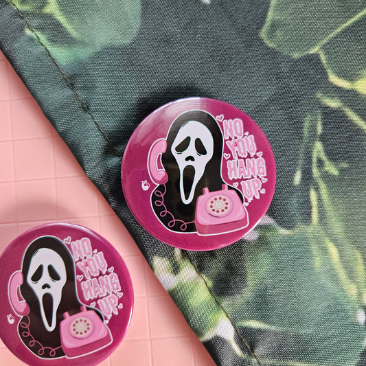 Scream Button Badge