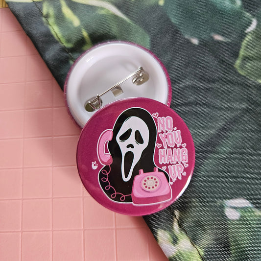 Scream Button Badge