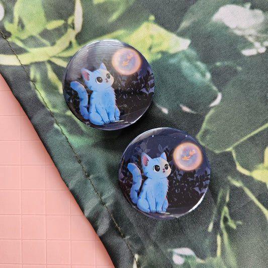 Night Wish Button Badge
