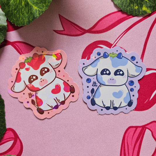 Berry Moo-dy Stickers
