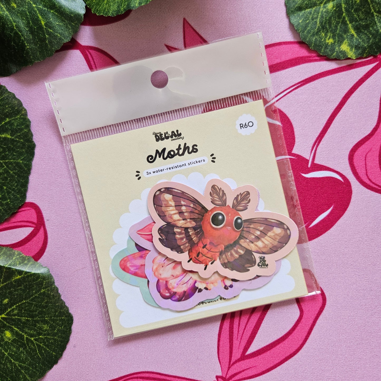 Moth Stickers