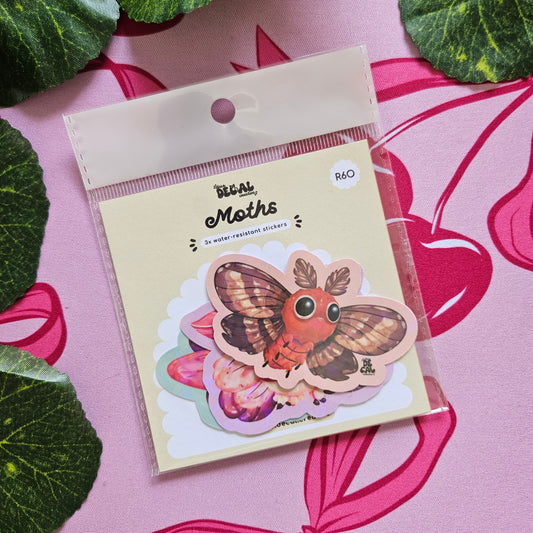 Moth Stickers