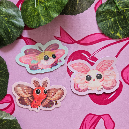 Moth Stickers