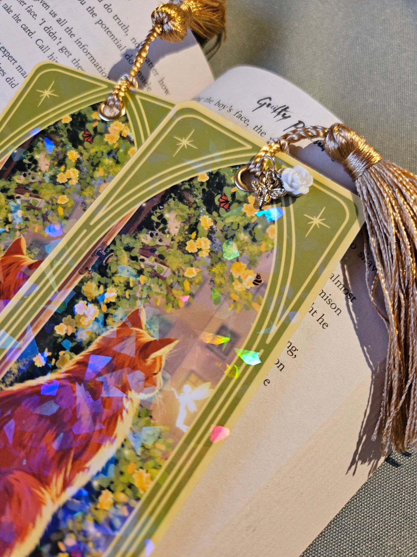 Golden Hour Whispers Bookmark