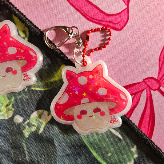 Meowshroom Keyring